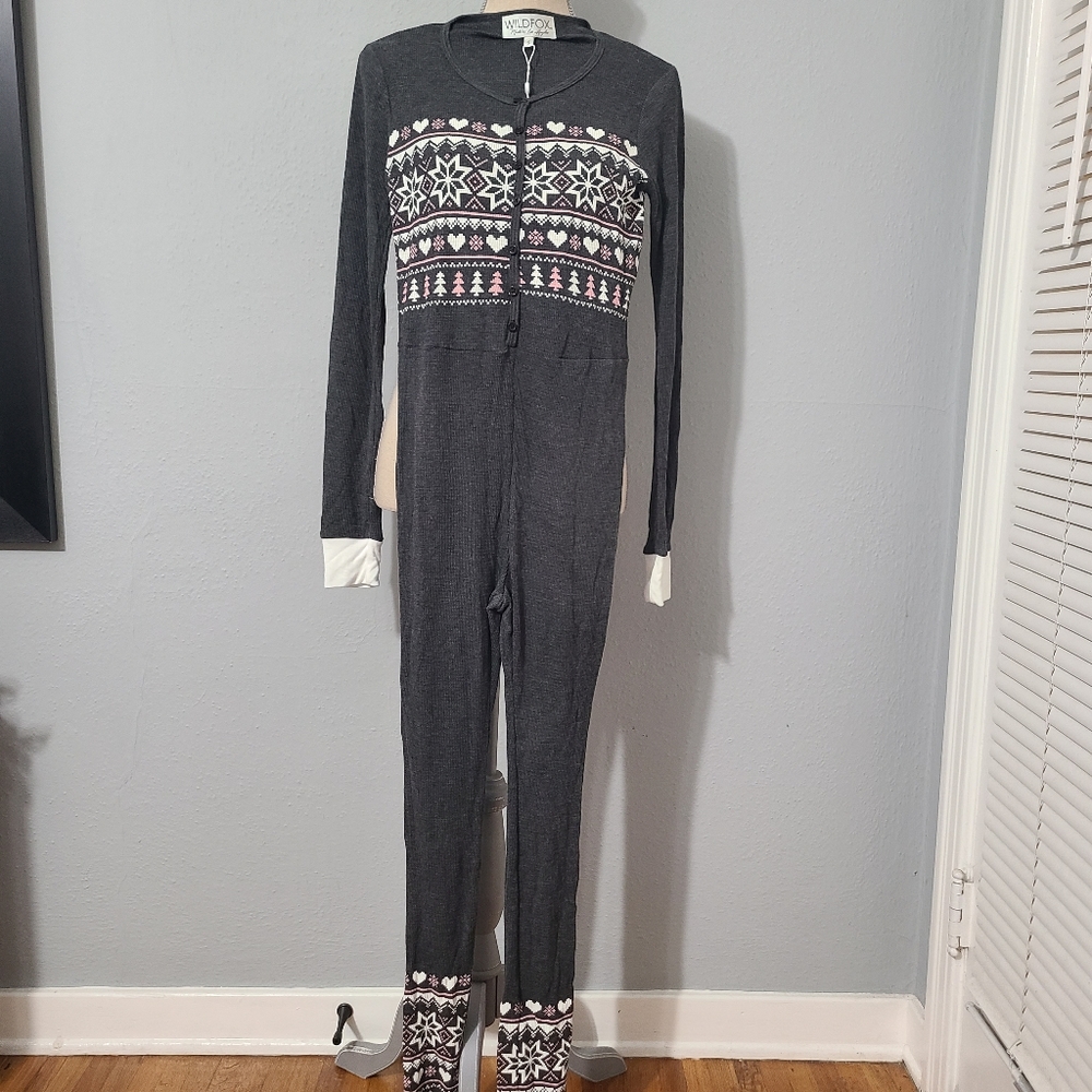 Wildfox‎ Fair Isle Onsie Small NWT